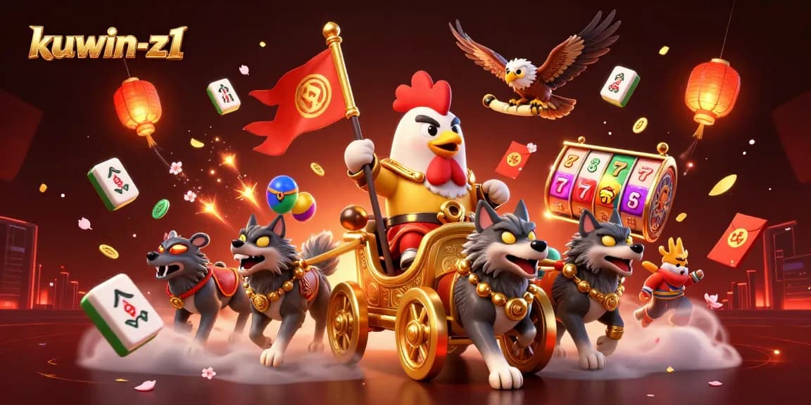 Engage in thrilling gameplay with kuwin-z1, featuring an interactive casino scene with vibrant characters and elements.