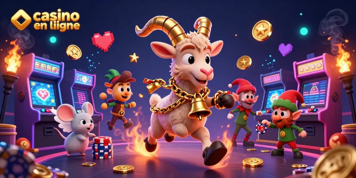 Jouez à des jeux divertissants de casino en ligne avec un Krampus mystérieux et des elfes malicieux.