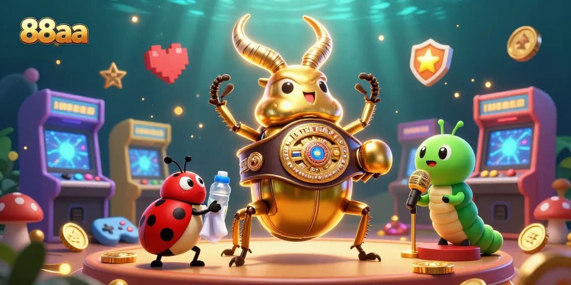 Experience thrilling gameplay and excitement at 88aa with engaging casino themed characters.