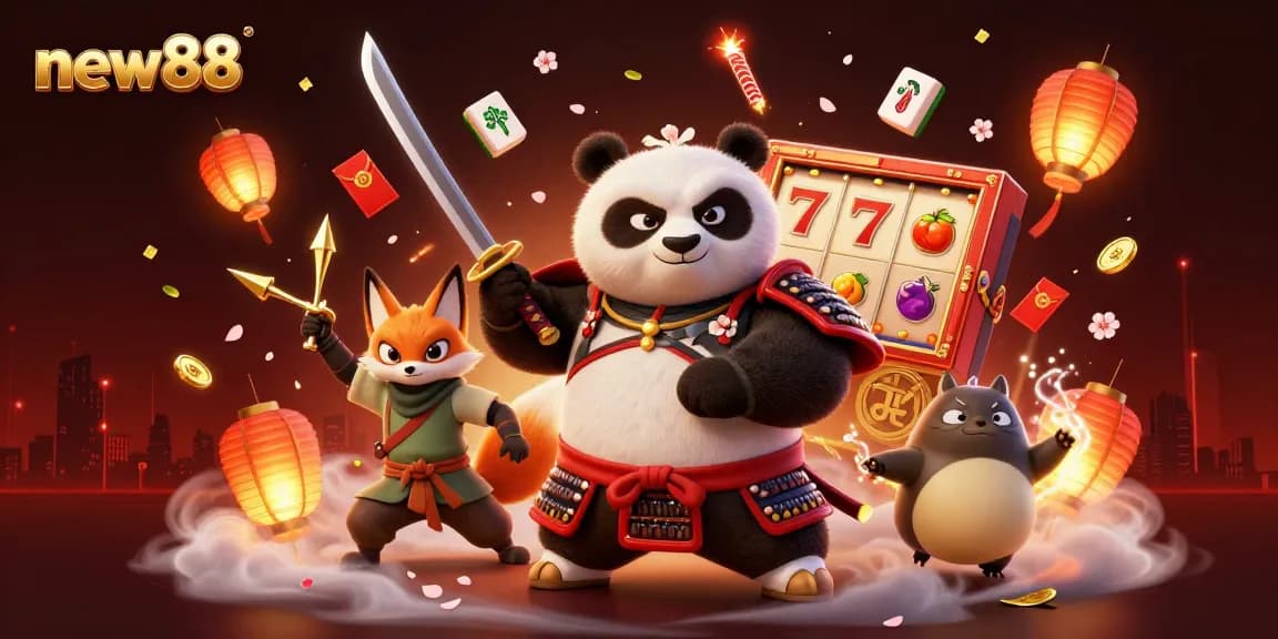 Experience exciting slots at new88 with vibrant characters and thrilling game elements.