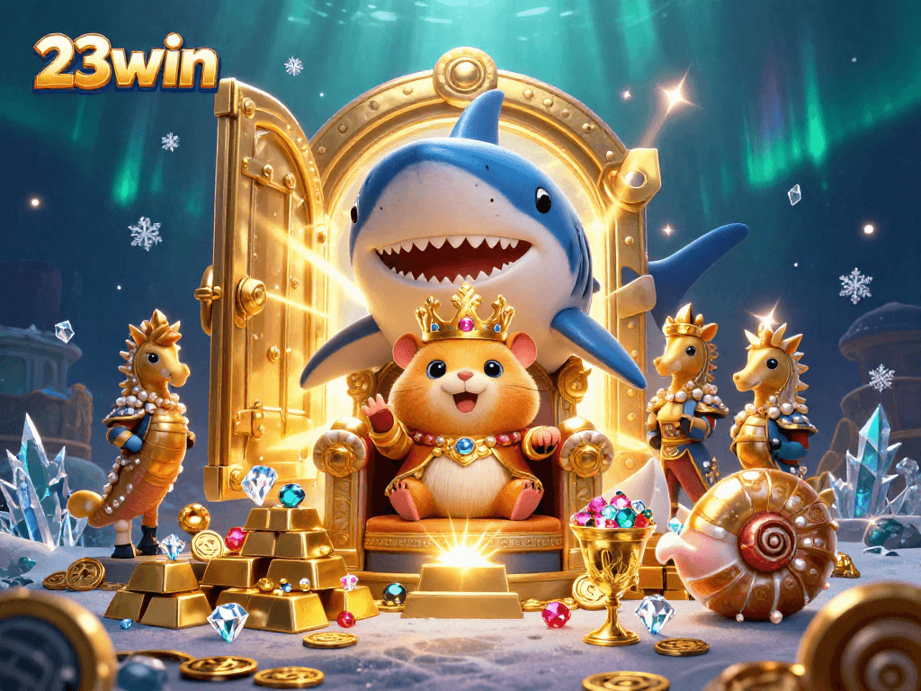 Activate your game experience at 23win with sparkling treasures and vibrant underwater visuals.