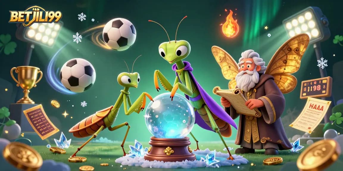 BetJILI99 casino scene with fortune teller and enhanced gaming elements in a vibrant setup.
