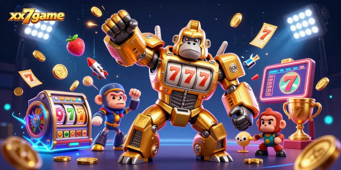Engage in exhilarating gameplay on xx7game with a vibrant mech and dynamic casino elements.
