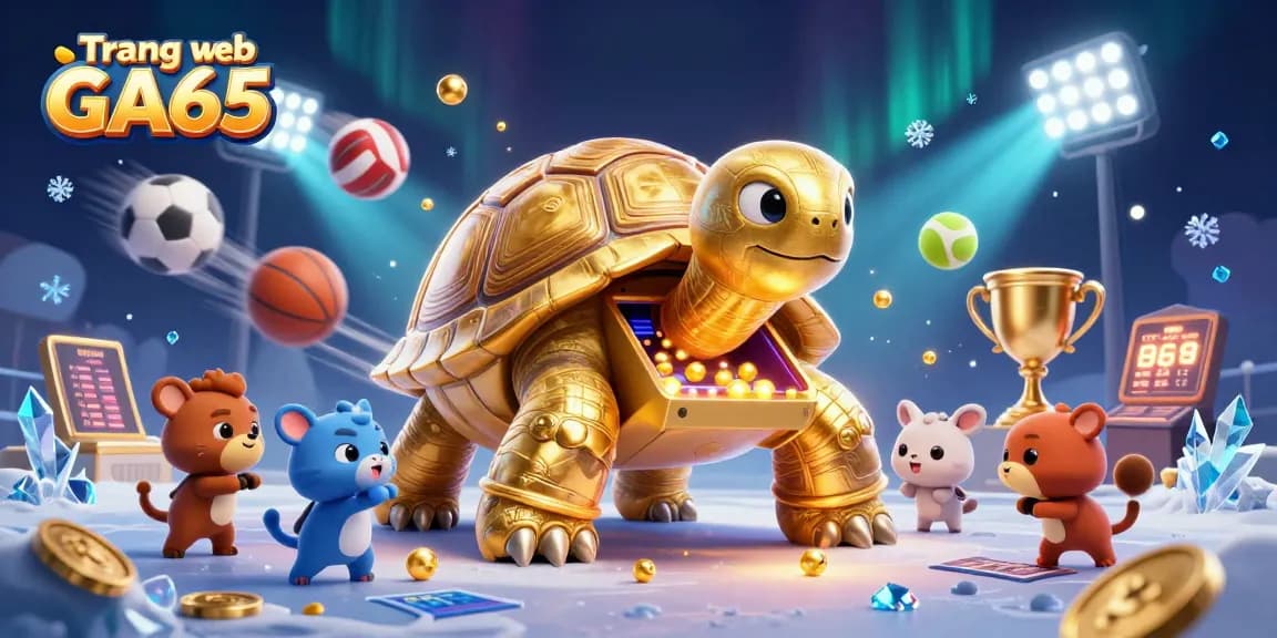 Engage in exciting action at Trang web GA65 with animals and golden tortoise gaming in a dynamic scene.