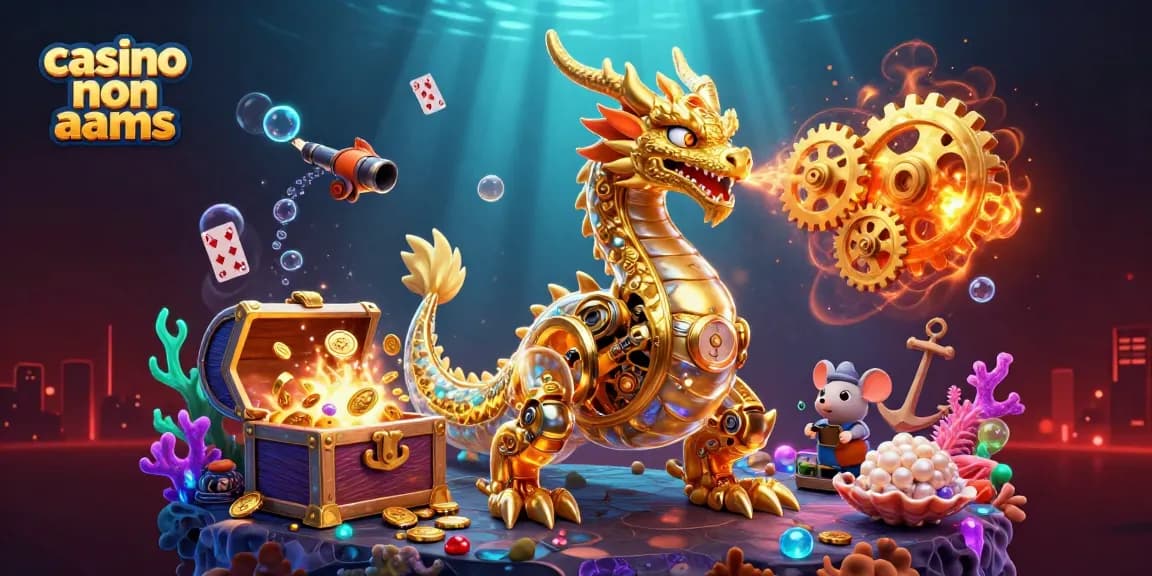 Gioca nei casino non AAMS e scopri tesori nascosti tra draghi d'oro e avventure sottomarine.