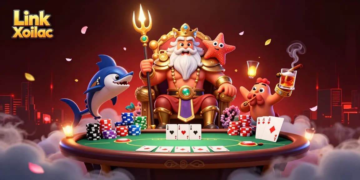 Engage with the thrilling Link Xoilac platform for real-time poker action and vibrant gameplay excitement.