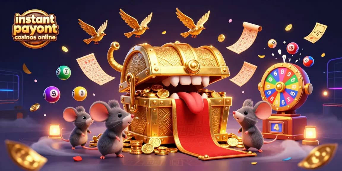 Experience instant payout casinos online with vibrant visuals and engaging elements.