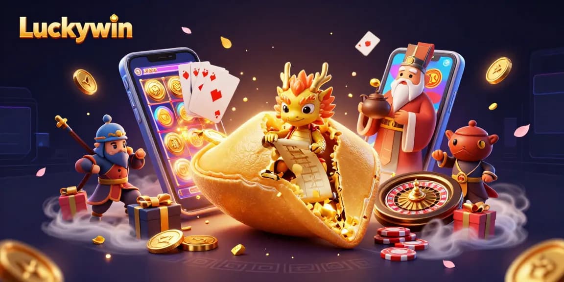 Spin thrilling games at Luckywin with dragon guardians and golden treasures!