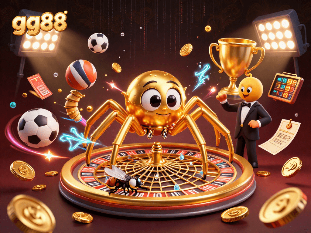 Experience thrilling bets at gg88 with dynamic sports elements and a lively croupier.