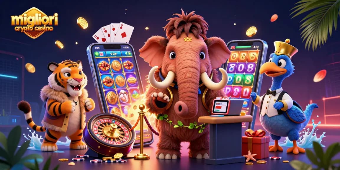 Migliori crypto casino: esperienza avvincente nei giochi con monete virtuali.