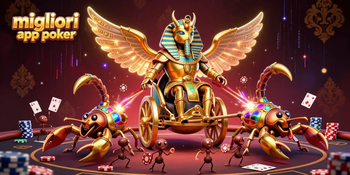 Migliori app poker: giocare a carte con un’illustrazione d'azione vivace e dettagliata