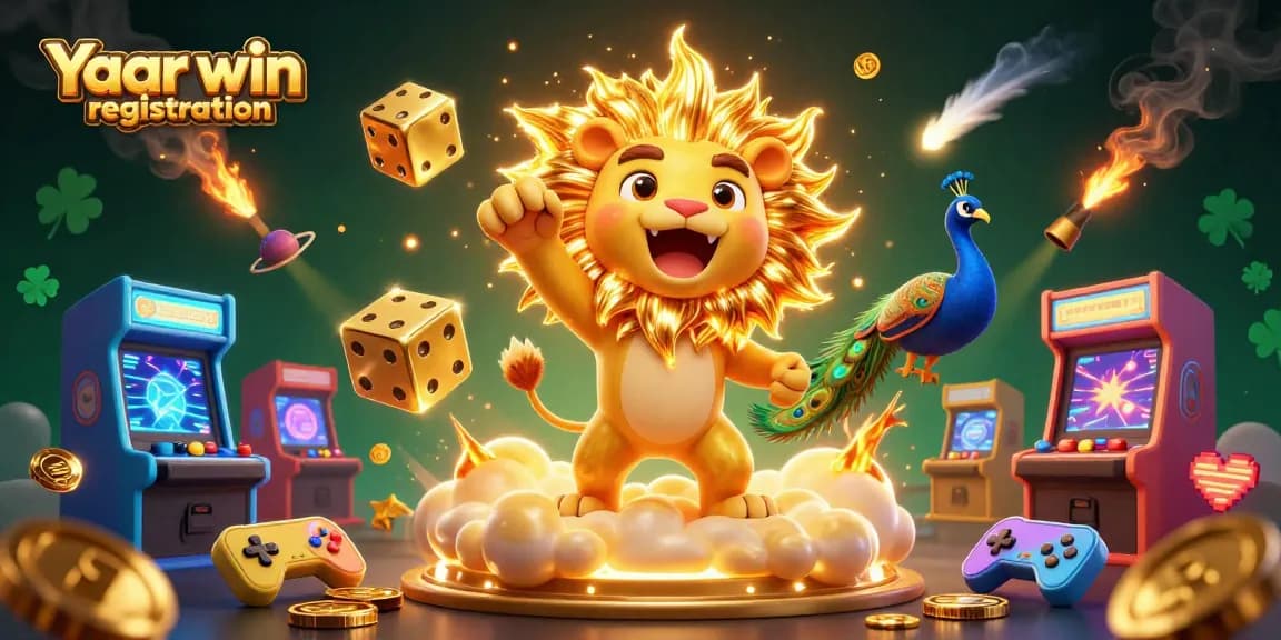 Join the excitement at Yaar win registration to play thrilling slots and games online.