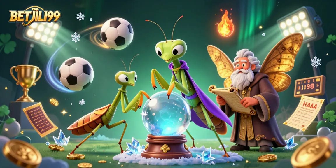 BetJILI99 casino scene with fortune teller and enhanced gaming elements in a vibrant setup.