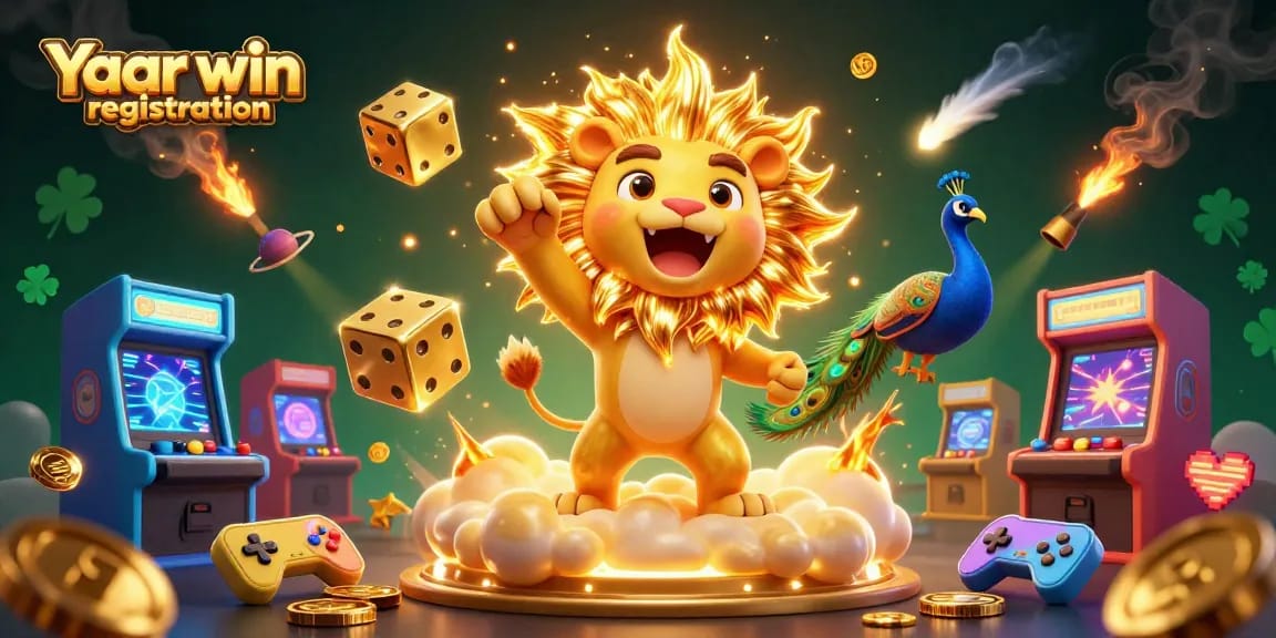 Join the excitement at Yaar win registration to play thrilling slots and games online.