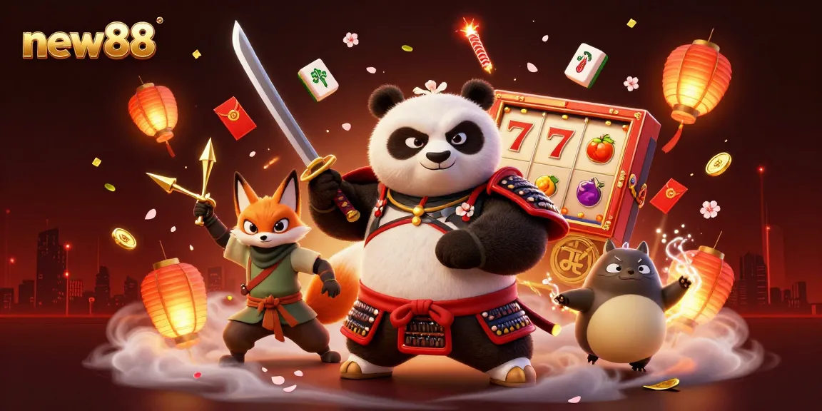 Experience exciting slots at new88 with vibrant characters and thrilling game elements.