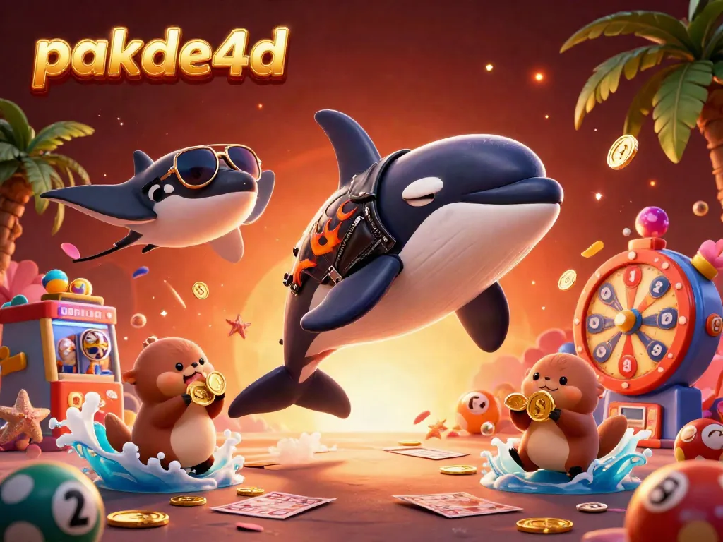Experience thrill with pakde4d featuring lottery-themed characters and vibrant gaming elements.