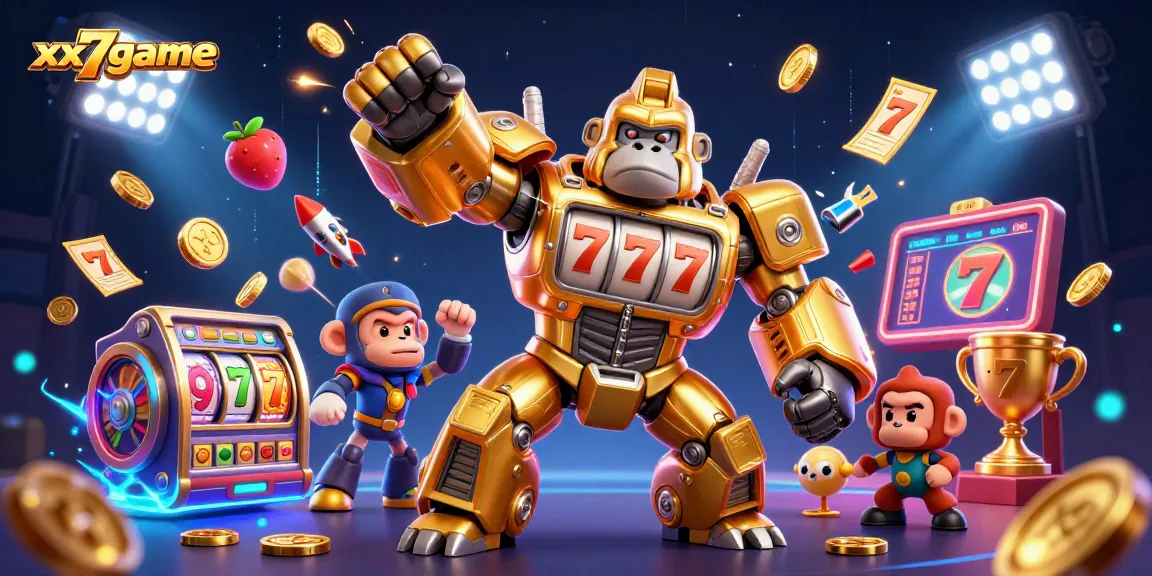 Engage in exhilarating gameplay on xx7game with a vibrant mech and dynamic casino elements.