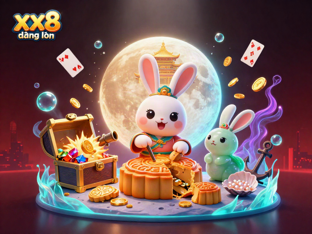 Experience exciting adventures with xx8 đăng nhập as the moon rabbit unveils hidden treasures.