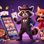 Experience the excitement of ao88 with a vibrant depiction of casino characters in action.