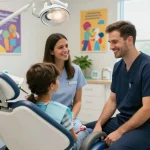 Emergency dentist Mooresville NC welcoming patients in a friendly dental office.