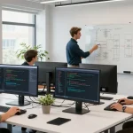 Chiptuning FileService in einem modernen Entwicklerarbeitsplatz mit fortschrittlichen Softwareentwicklungstools.