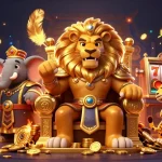 Engage in thrilling gameplay at f168 with vibrant symbols and a fantasy atmosphere in this 3D illustration.