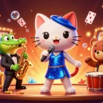 Experience the thrilling world of go88 as the jazzy cat and friends bring the casino to life!