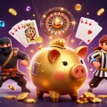 Situs judi parlay highlights thrilling gameplay with exciting characters and dynamic casino elements.
