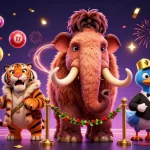 BTY6137 showcases an exciting 3D casino scene with a mammoth bouncer checking IDs.