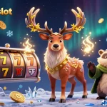 Spin winning slots with the enchanting london-slot stag, lucky 7s, and cryptocurrency coins.
