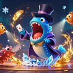 Experience thrilling action at Red88 with a vibrant 3D illustration showcasing engaging casino characters and rich gambling elements.